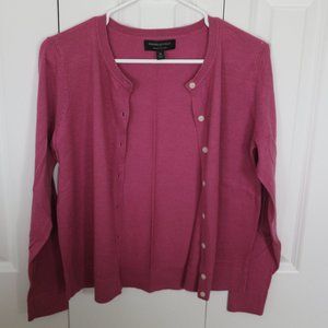 Banana Republic Pink Cardigan Size Medium